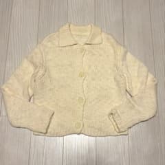 MUJILabo 襟付き ニットカーディガン アイボリー-無印良品のサムネイル