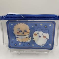 新品 ちいかわ ビニールポーチマチ付き ハチワレ＆ラッコのサムネイル