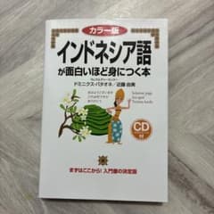 カラー版 インドネシア語が面白いほど身につく本 CD付のサムネイル