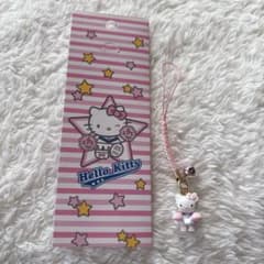 ハローキティ チアジャパン　チアガール　根付けストラップ　超希少 ハローキティ チアジャパン チアガール 根付けストラップ 超希少