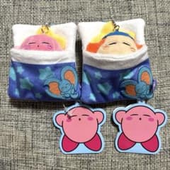 별의 커비 오히루네 이불 봉제인형 마스코트 전 2종 세트 ②