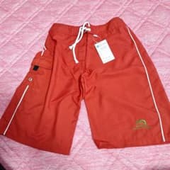 DUKE BOYD メンズ サーフパンツ 水着 赤のサムネイル