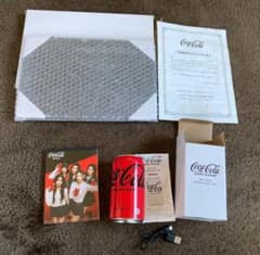 Not for sale: Coca-Cola original wireless speaker with logo slate plate.