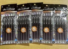 パイロット アクロボール 0.5ブラック 25本セット - メルカリ