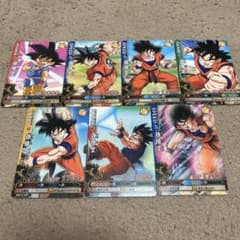 ドラゴンボール 孫悟空 トレーディングカード 7枚セット - メルカリ