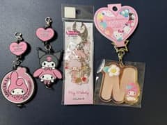 サンリオ マイメロ クロミ キーホルダー 4点セットのサムネイル