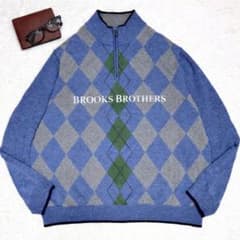 イタリア製メリノ×XXL✨】ブルックスブラザーズ ドライバーズニット 本
