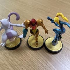 アクションフィギュアセット ミュウツー サムス ゼロスーツサムスのサムネイル