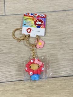 【新品・未使用】希少　ミャクミャク日焼けキティちゃんキーホルダーのサムネイル