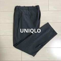 UNIQLO スマートアンクルパンツ　スラックス　ユニクロ／グレー／M／廃盤のサムネイル