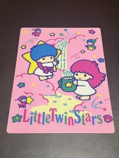キキララ リトルツインスターズ 下敷き 1989年 美品 80のサムネイル