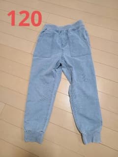 GU　キッズ　ジョガーパンツ　120　ジュニア　ズボン　ジーユーのサムネイル