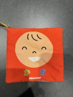 MIKI HOUSE 布絵本 かお 知育玩具のサムネイル
