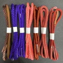 丸組紐セット　正絹のサムネイル