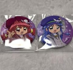 ふしぎ星のふたご姫 ファイン レイン 缶バッジ ヴィレッジヴァンガード