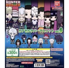 hunter×hunter 사냥꾼 사냥꾼 고무 마스코트 vol.6