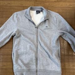 Armani Exchange AX グレー ジップアップセーターのサムネイル