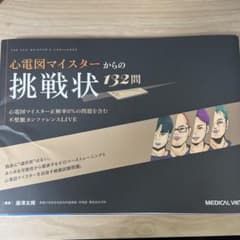 裁断済　MEDICAL VIEW 心電図マイスターからの挑戦状 132問 裁断済み】心電図マイスターからの挑戦状132問 - メルカリ