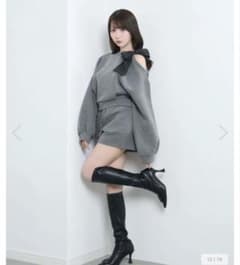 Rosemuse Organza ribbon sweat set up - メルカリ
