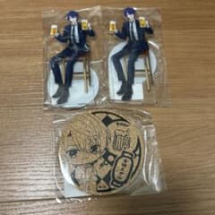 にじさんじ 仕事帰りに一杯 アクリルスタンド コースター　缶バッチ　春崎エアルのサムネイル