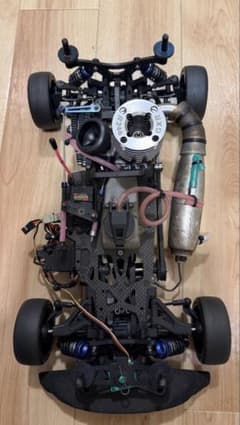 京商V-ONE RRRゴムタイヤ仕様 GXR-15ターボヘッド サーボ付きのサムネイル