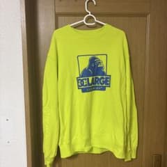 X-LARGE 蛍光イエロー トレーナーのサムネイル