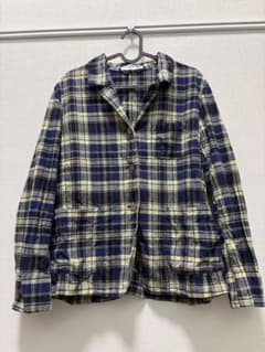 UNIQLO INES DE LA FRESSANGE チェック柄長袖シャツのサムネイル