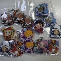 ONE PIECE ラバーマスコット ストラップ 14個セット - メルカリ