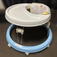 ベビーウォーカー 歩行器 丸型 ブルーのサムネイル