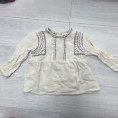 zara baby 刺繍チュニック　ブラウスのサムネイル