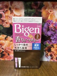 Bigen 香りのヘアカラー 白髪用3 ライトブラウン クリームタイプのサムネイル