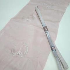 帯、帯揚げ帯締め　汕頭刺繍　エ霞　辻ヶ花（帯）　着物　P1 楽天市場】帯締め帯揚げセット 正絹 汕頭刺繍 set-c 扇子付 化粧箱入り