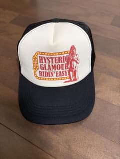 HYSTERIC GLAMOUR Ridin' Easy キャップ HYSTERIC GLAMOUR - [購入は1人1点まで] RIDIN'EASY メッシュキャップ