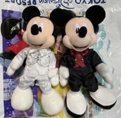 厳選 ディズニー　ビッグバンドビート　ミッキー ぬいぐるみ　白タキ　黒タキ m65993459090_1.jpg?1740905586