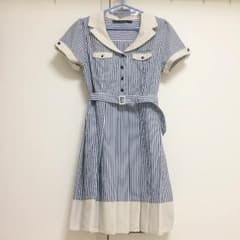 [クッキーミンスター様専用] ストライプ柄ワンピースのサムネイル