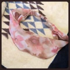 ムッチビさま♡ 花柄♡ヘアバンドのサムネイル
