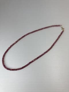 トルマリン　ピンク ネックレス 約45cm 18K金具使用のサムネイル