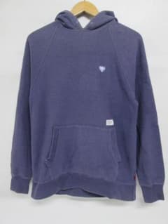 WTAPS スウェットパーカー フーディ フェード ネイビー系のサムネイル