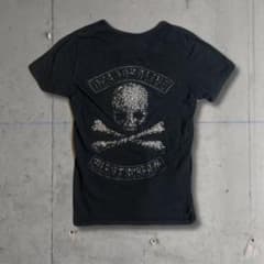 roen ロエン スカル Tシャツ 平成 お兄系 archive ライトストーン