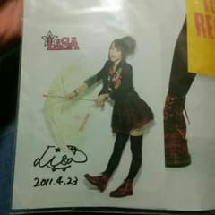 LiSA サイン入りポストカードのサムネイル