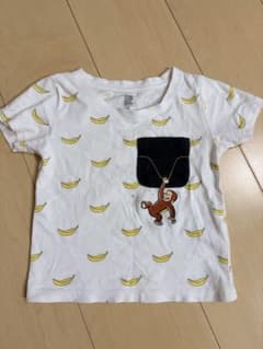 【訳ありお得】グラニフ　おさるのジョージ Tシャツ　90のサムネイル