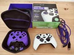 VICTRIX GAMBIT DUAL CORE コントローラー 白/紫のサムネイル