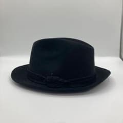 STETSON ハット ブラック 無地