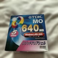 TDK MO-R640DA 640MB 5DISKSのサムネイル