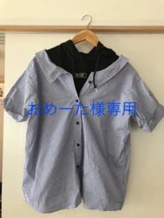 ピンクラテ　パーカーシャツのサムネイル