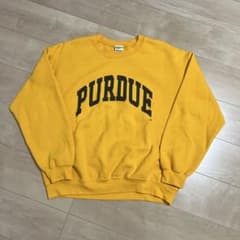 PURDUE スウェットGILDAN イエロー L カレッジのサムネイル