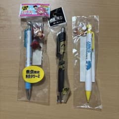 원피스 샤프 펜 2 개 볼펜 1 개