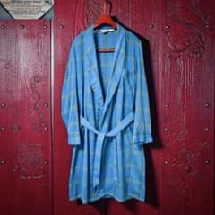 상태좋음 70s 빈티지 JCPenney TOWNCRAFT 체크 가운