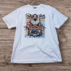 미품 L아사쿠라 미라이 RIZIN 라이진 T셔츠 화이트 화이트 격투기 레전드
