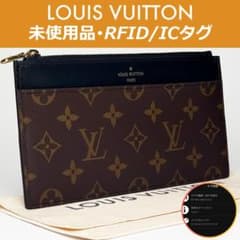 未使用品】ルイヴィトン モノグラム・リバース スリムパース IC搭載 